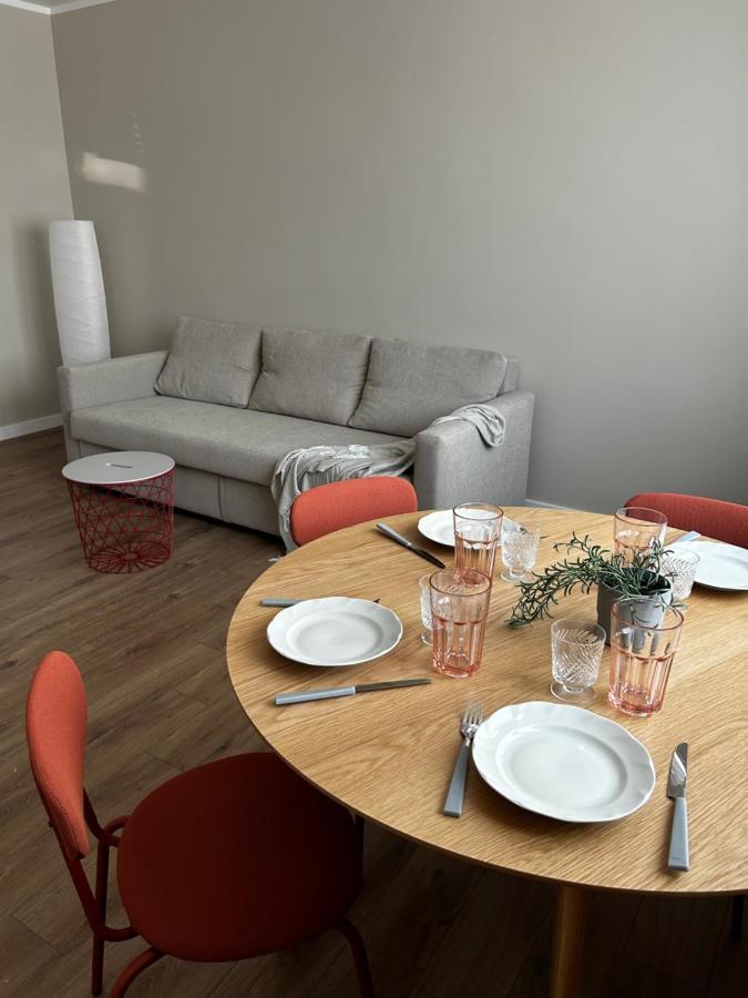 Skandi Appartments In Saldus City Center Buitenkant foto